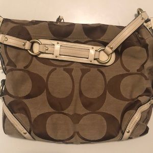 COACH SIGNATURE SLIM CARLY SHOULDER BAG
